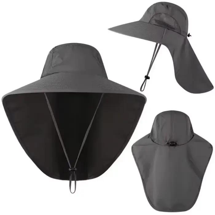 Chapeau de soleil d'extérieur avec protection de nuque