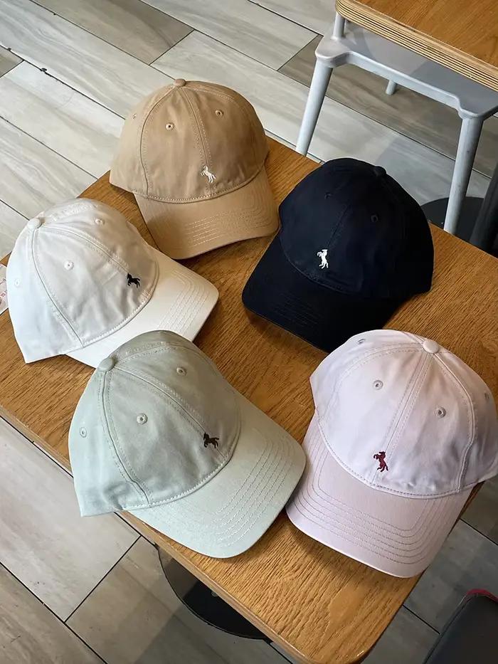 Casquettes d'opérabilité en pur coton pour hommes et femmes