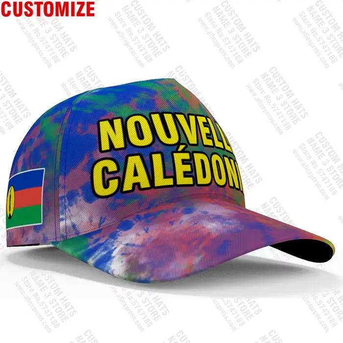 Casquette de baseball personnalisable Nouvelle-Calédonie sport et voyage occasionnels style unique protection solaire ajustement réglable
