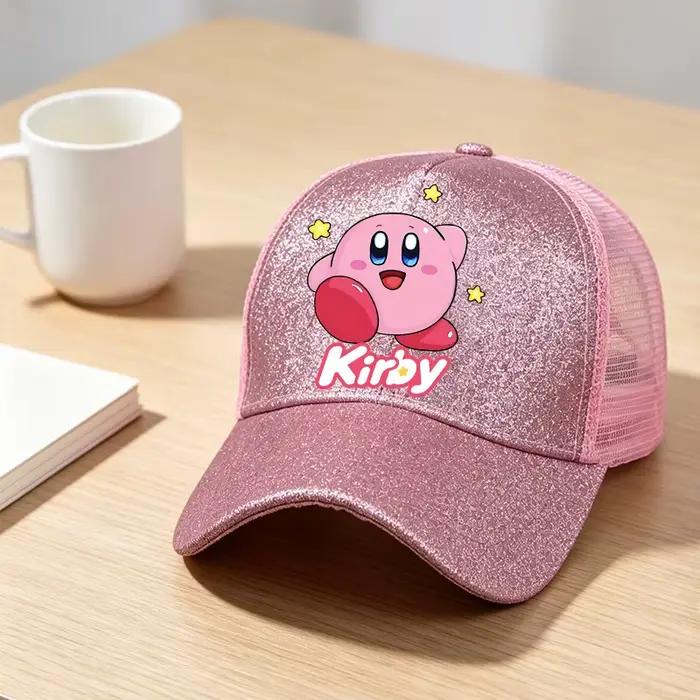 Casquette de baseball Kawaii Kirby Shiny Hat pour femme