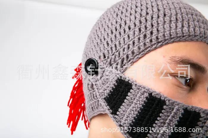Chapeau de oral alier Romain en Forme de Casque pour Halloween