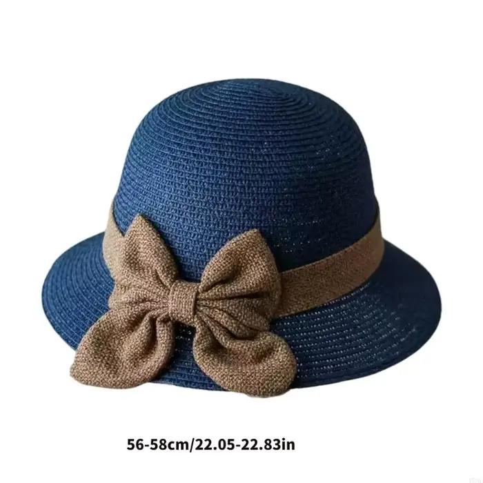 Chapeau paille pliable