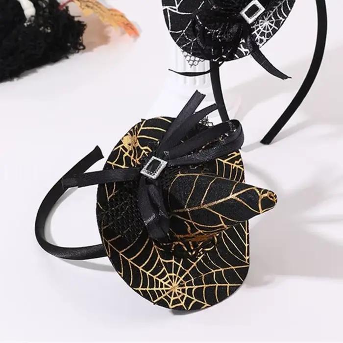 39bd d'araignées Hat sorcière Bande coiffure conception nons glissade pour halloween extérieur intérieur