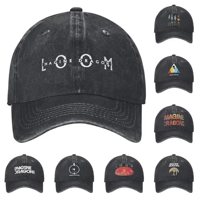 Casquette de Baseball Vintage Imagine Dragons Loom Album pour hommes et femmes