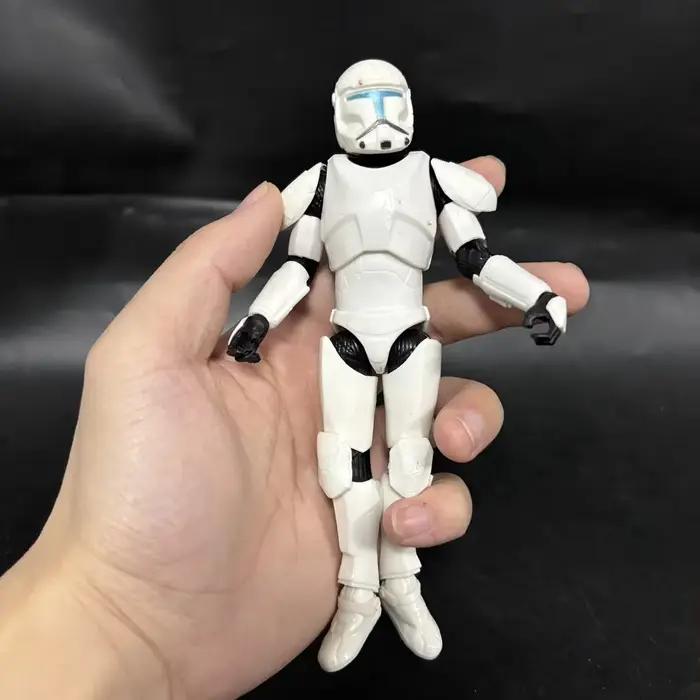 Star Wars série noire mandalorien Boba Fett Stormtrooper trappeur loup Obi-Wan Kenobi figurine modèle jouet passe-temps cadeau