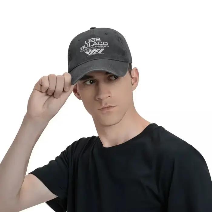 Vintage Jeans USCSS Nostromo Alien Sulaco Colonial Marines Aliens Casquette de Baseball pour hommes femmes chapeaux