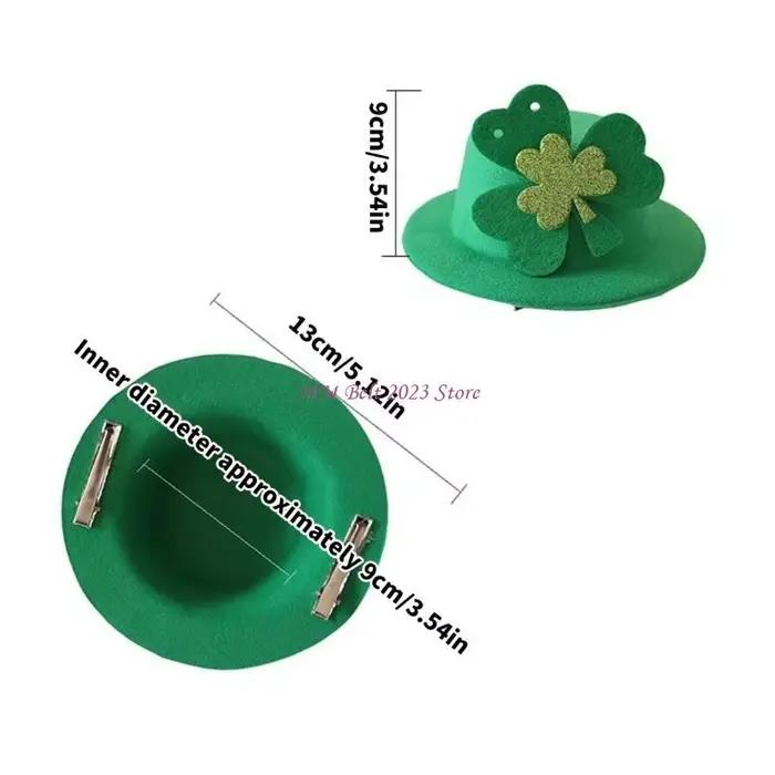 49ME Chapeau irlandais vert festival pour Saint-Patrick