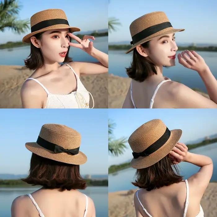 Chapeau de paille pour femme