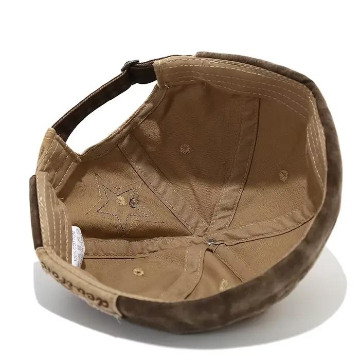 Bocca – casquette Docker rétro délavée de couleur