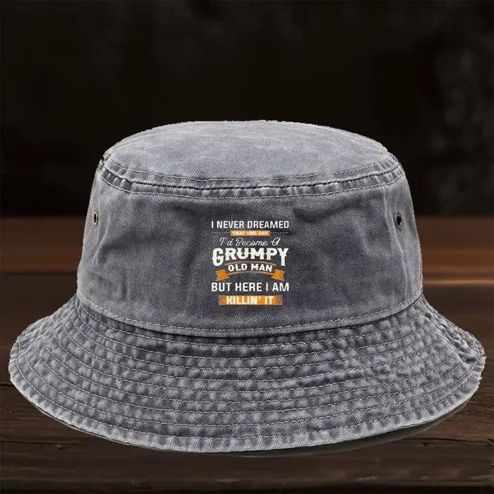 Casquette de papa à imprimé GRUMPY
