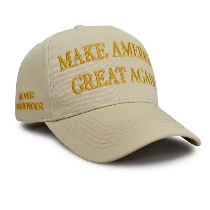 Vente chaude de la saison nouvelle casquette de baseball brodée Make America Great Trending Transnational