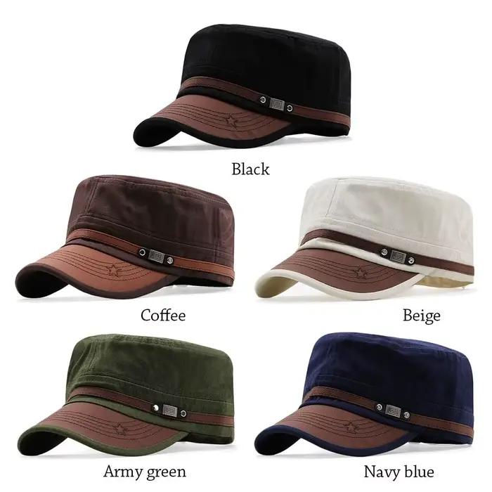 Casquette de baseball unisexe en coton pour hommes