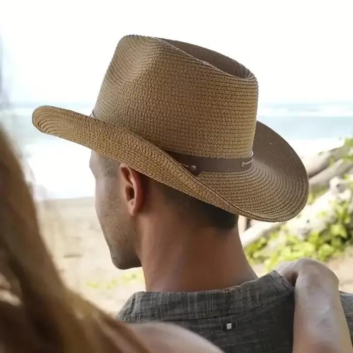 Chapeau de Cowboy pliable pour hommes et femmes