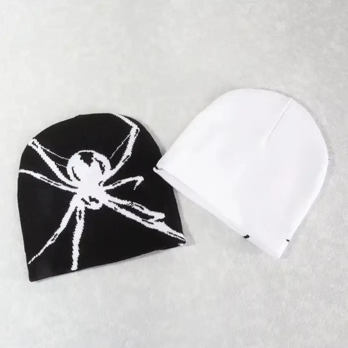 Chapeau tricoté en toile d'araignée pour hommes et femmes