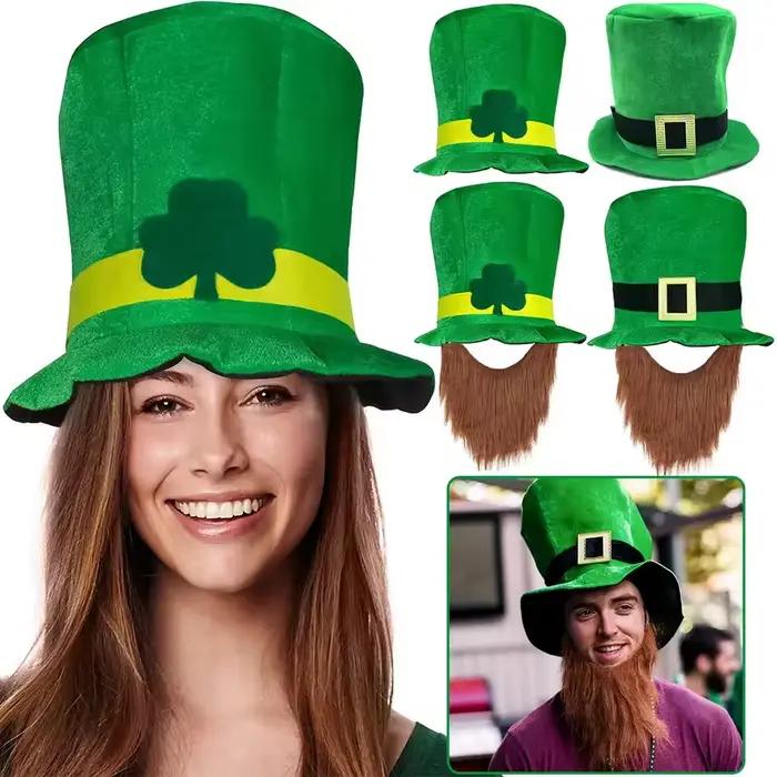 Chapeau haut-de-forme irlandais pour la saint-Patrick
