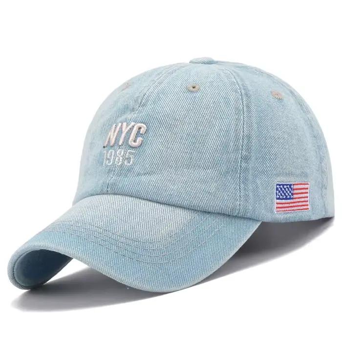 Casquette de baseball en jean 2026 pour hommes et femmes