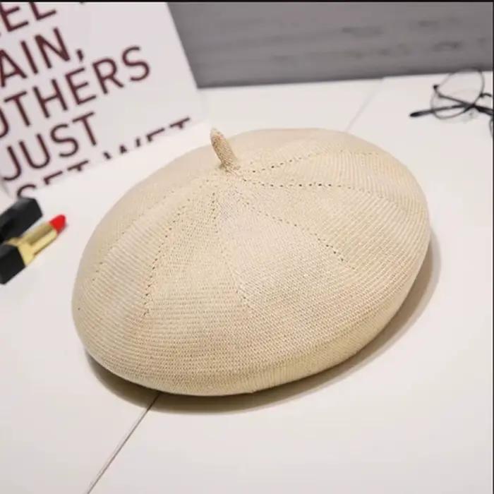 Chapeaux de béret d'été pour femmes