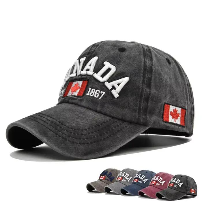 Casquette de baseball en coton pour hommes et femmes