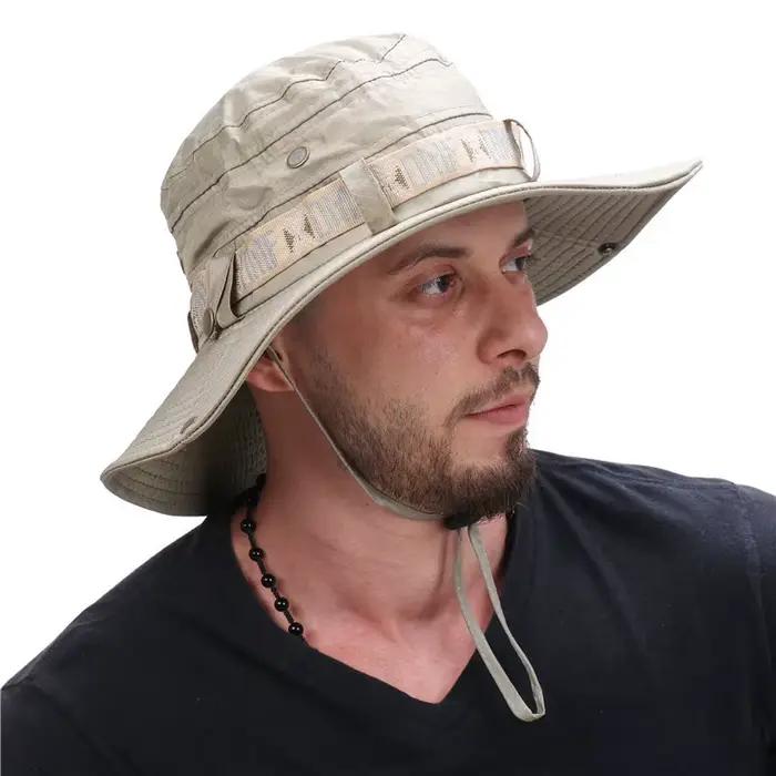 Chapeau seau respirant d'été pour hommes et femmes