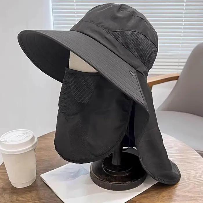 Chapeau de pêcheur avec protection pour le cou