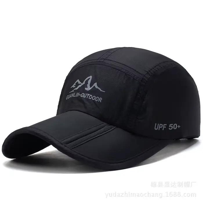 Casquette de baseball de golf imperméable UPF50+ pour femmes, protection solaire et pluie, style sportif et élégant, ajustement parfait, plage et activités extérieures