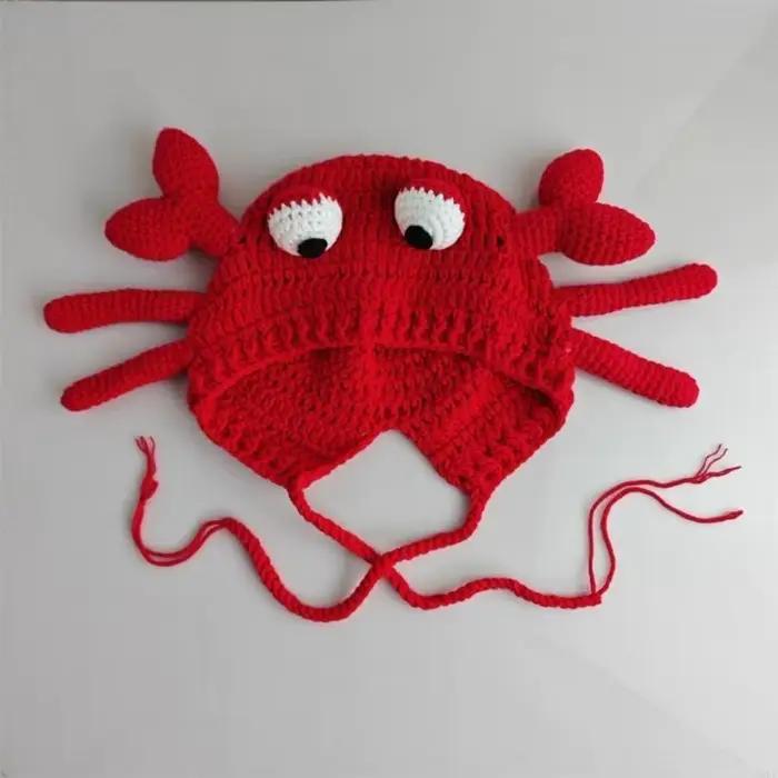 Chapeau crabe pour adolescents