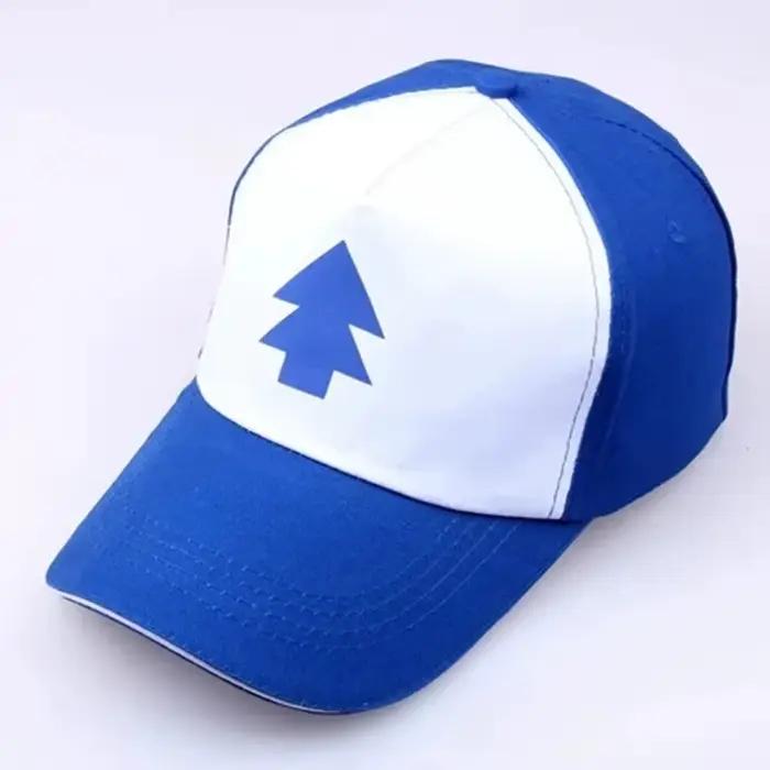 Casquette de baseball en coton ajustable Gravity Falls Dipper pour cosplay et extérieur années quatre saisons