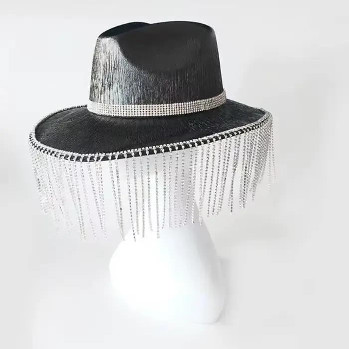 Chapeau Cowgirl en diamant 39BD