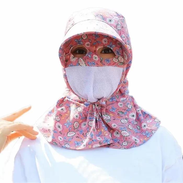 Chapeau de soleil anti-UV à protection intégrale