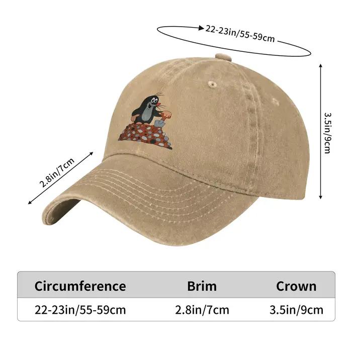 Casquette de Baseball The Little Mole Krtek Dig a Hole