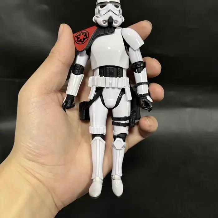 Star Wars série noire mandalorien Boba Fett Stormtrooper trappeur loup Obi-Wan Kenobi figurine modèle jouet passe-temps cadeau