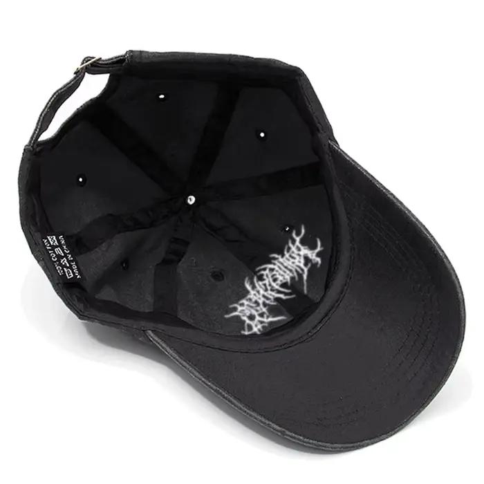 Casquette de baseball en coton lavé pour hommes et femmes