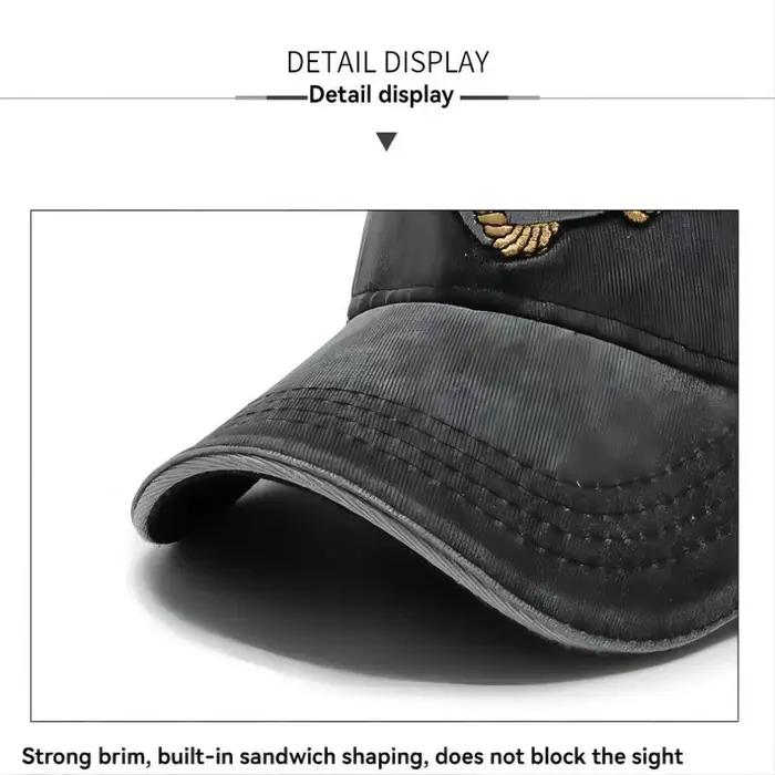 Chapeau de Baseball de Cowboy brodé pour hommes