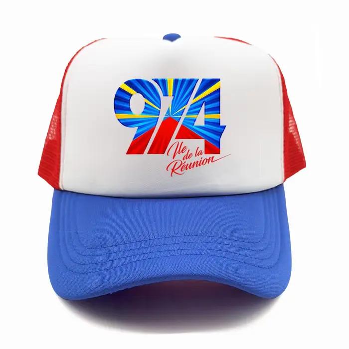 Casquette de camionneur de l'île de la Réunion pour hommes et femmes