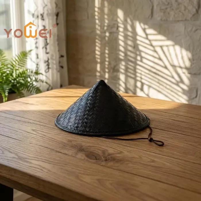 Nouveauté Chapeau Conique Décoratif en Paille