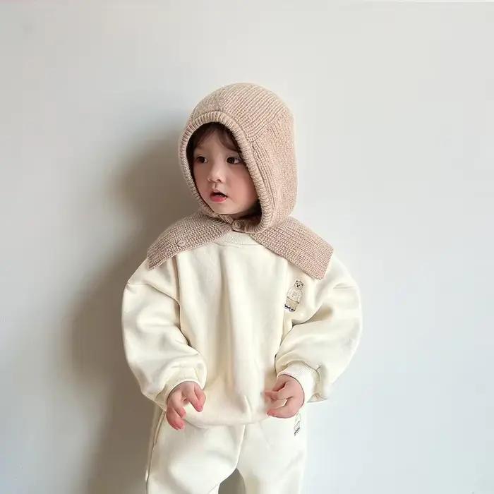 Bonnet tricoté pour bébés garçons et filles de 2 à 10 ans