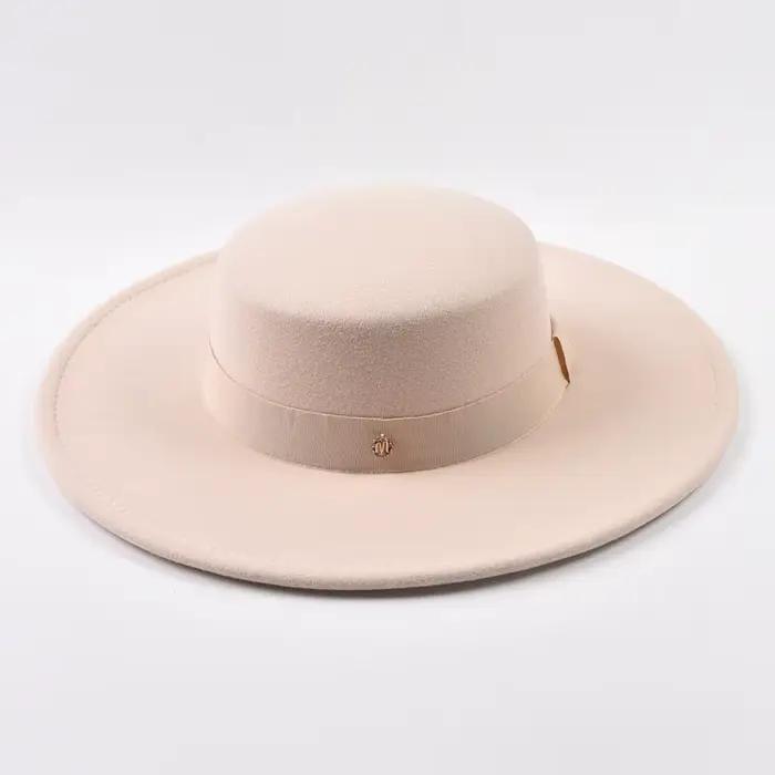 Chapeau Fedora de Style français pour femmes