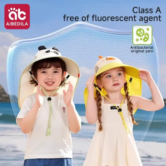AIBEDILA Chapeau de pêcheur pour enfants