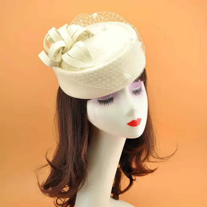 Chapeau haut de forme de style britannique pour femme