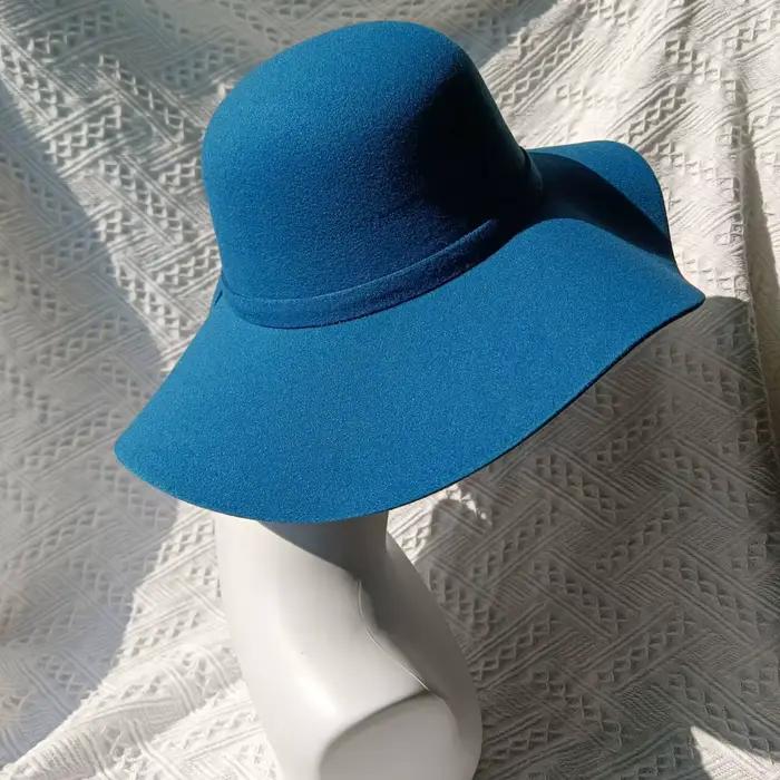 Femmes chapeau automne hiver Vintage disquette