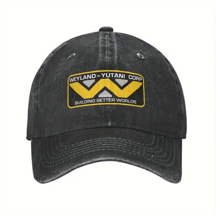 Weyland-Yutani Corp. Casquette de baseball avec logo pour hommes et femmes - Style rétro vintage réglable avec