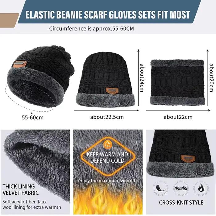 Bonnet d'hiver pour hommes