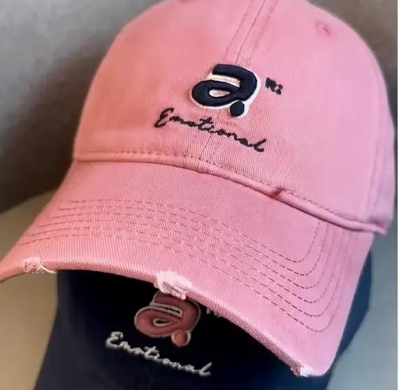 Chapeau de baseball Puloru en coton brodé lettre A élégant pour homme et femme style sport occasions décontractées voyage hip hop camionneur