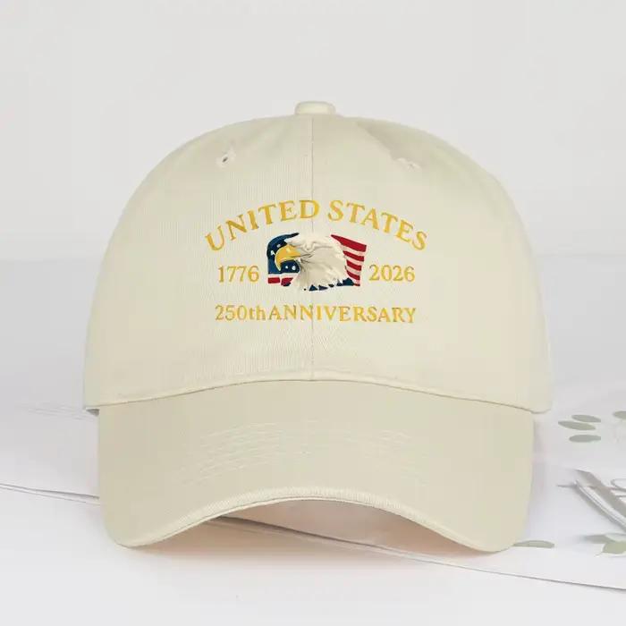 Casquette de baseball avec imprimé Aigle Blanc