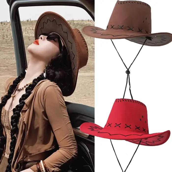 Chapeau de Cowboy occidental Vintage