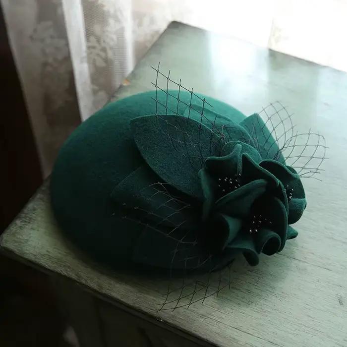 Chapeau en laine et cachemire pour femmes