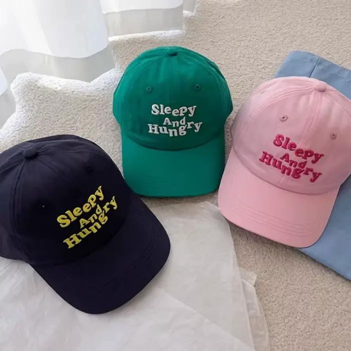 Casquette de Baseball avec lettres colorées pour femmes