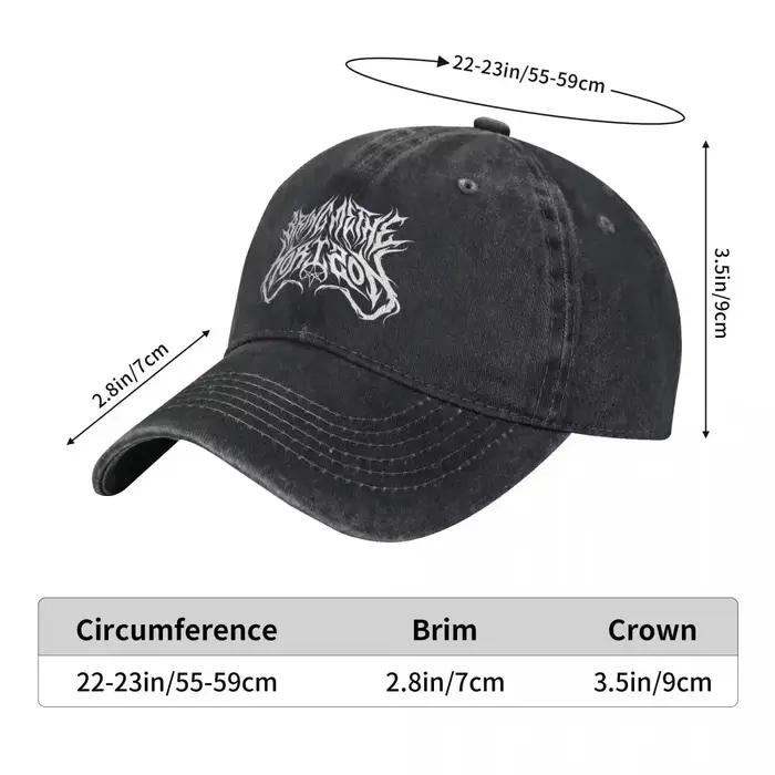 BMTH Bring Me The Horizons Brutal Logo casquette de Baseball Rock musique Tennis Skate camionneur chapeau hommes