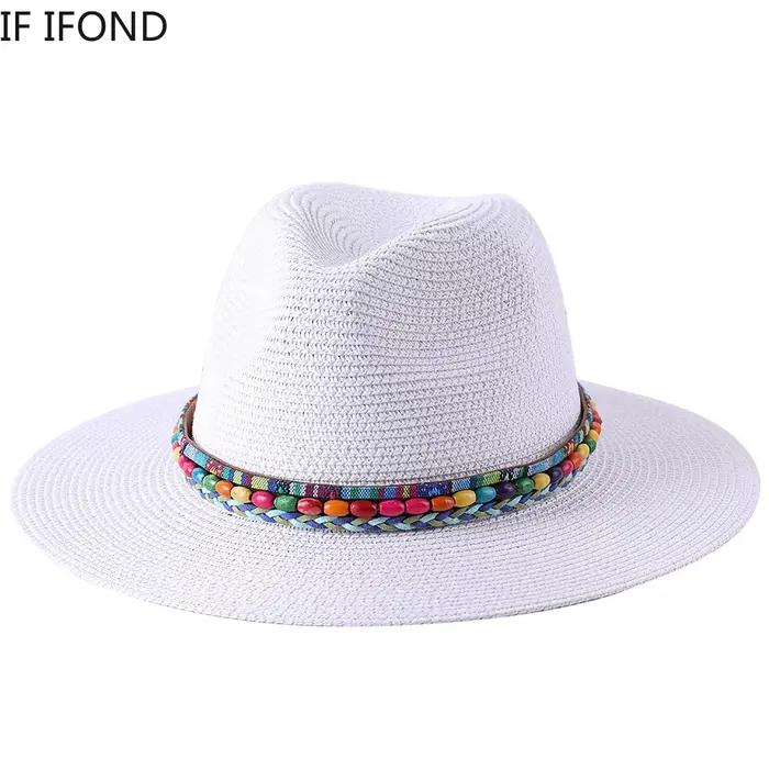 Chapeau d'été pour femmes et hommes à large bord