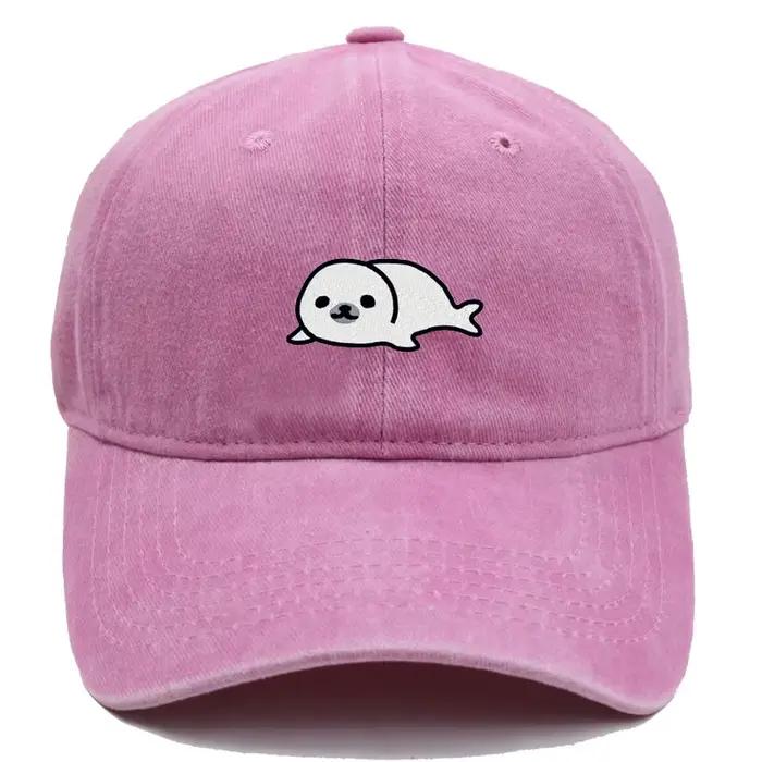 Dauphin broderie mode casquettes de Baseball pour hommes Casquette Style Streetwear femmes chapeau Snapback